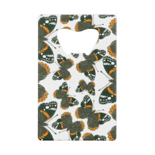 Motif papillon de l'amiral rouge