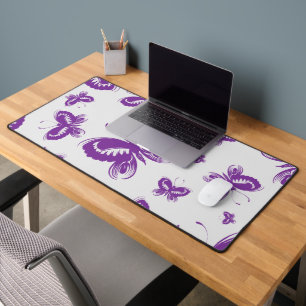 Motif papillon pourpre