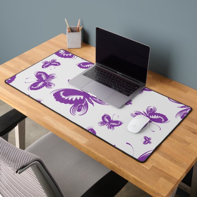 Motif papillon pourpre (Bureau 2)