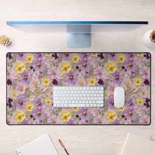 Motif Pastel Pastel Fleur sauvage Pressé