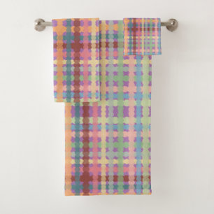 Motif pastel pointillé