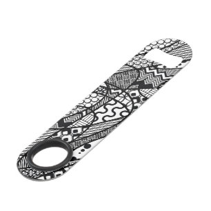 Motif Patchwork Noir & Blanc 05