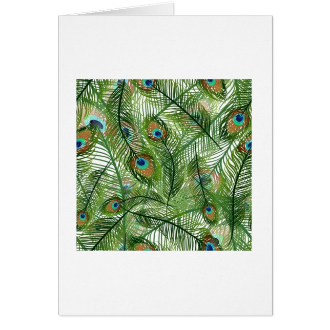 Motif Peacock plumes (Devant)