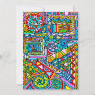 Motif Peint À La Main Et Numériquement Art 53