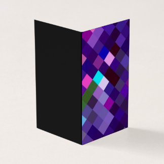 Motif Pixelé - Violet