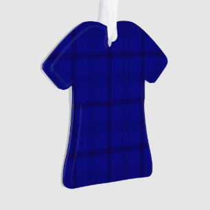 Motif Plaid bleu -