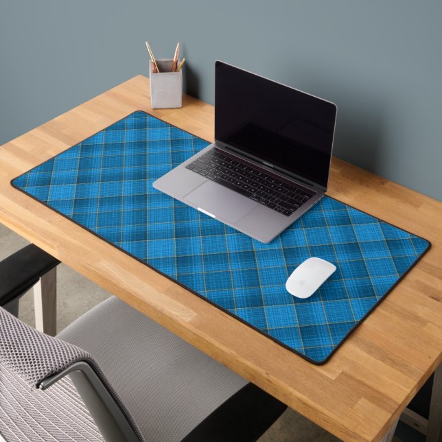 Motif Plaid Bleu Anglais (Bureau 2)