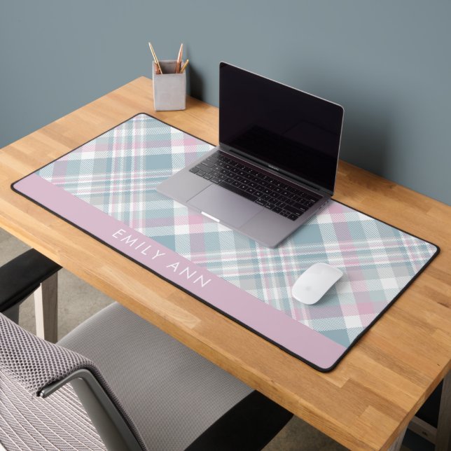Motif Plaid tendance personnalisé (Bureau 2)