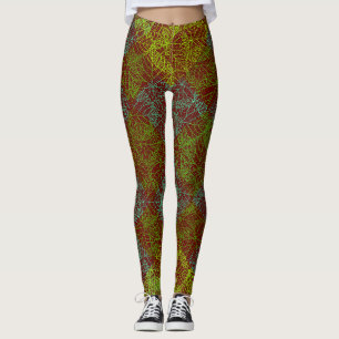 motif plante.11b Dred BG Leggings