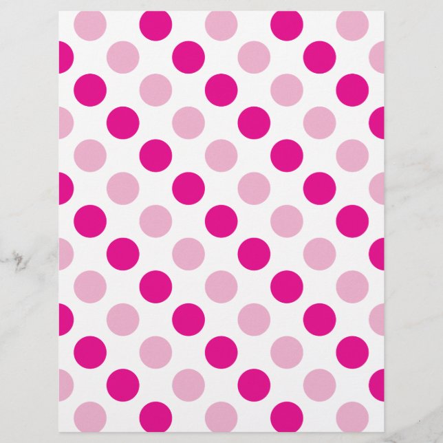 Motif pois rose (Devant)