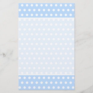 Motif Polka blanc et bleu. Spotty.