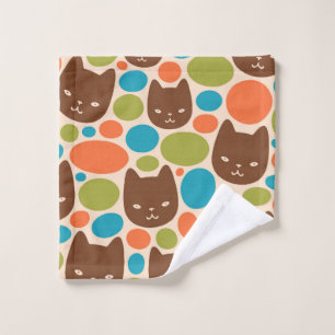 Motif Polka Dot Cats
