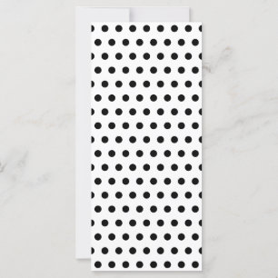 Motif Polka noir et blanc. Spotty.