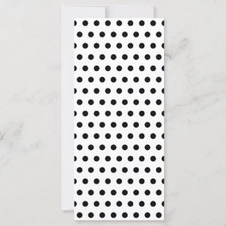 Motif Polka noir et blanc. Spotty.