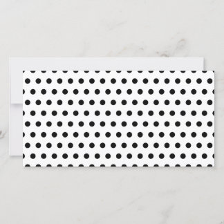 Motif Polka noir et blanc. Spotty.