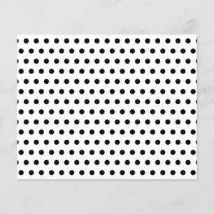 Motif Polka noir et blanc. Spotty.