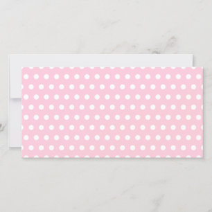 Motif Polka Rose et Blanc. Spotty.