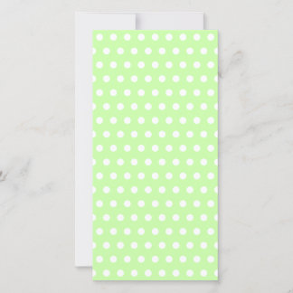 Motif Polka vert et blanc. Spotty.