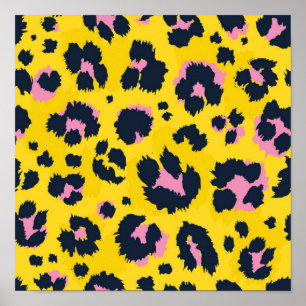 motif poster de animal