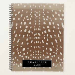 Motif Poster de animal des points de cerfs de bébé