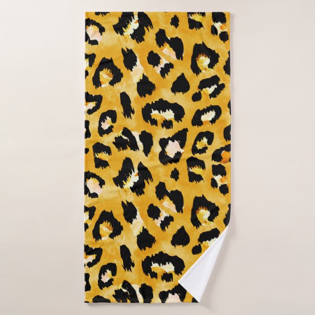 Motif poster de animal imperméable (Serviette de bain)