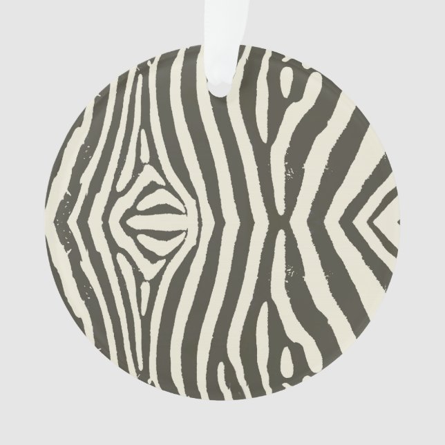 Motif Poster de animal Zebra Stripe (devant)