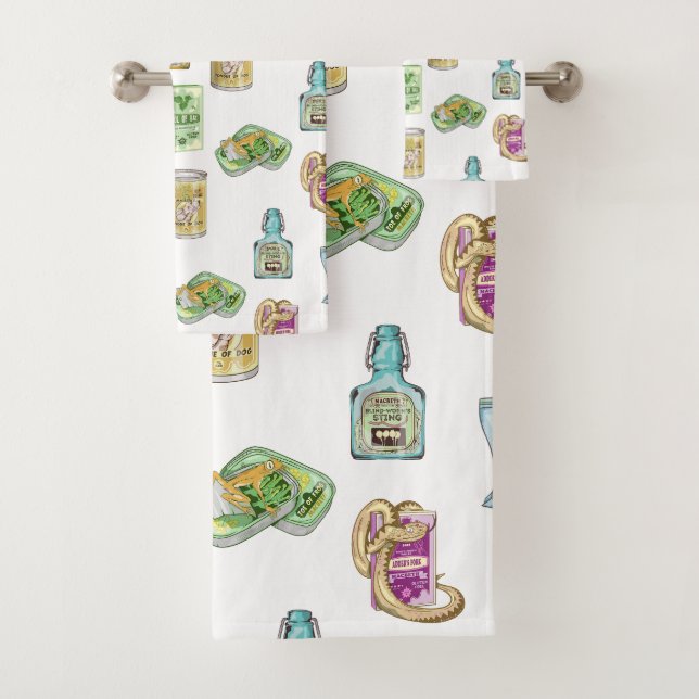 Motif potion de sorcière double double (En situation)