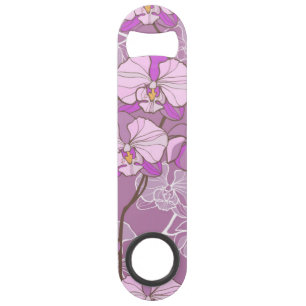 Motif pourpre d'orchidée