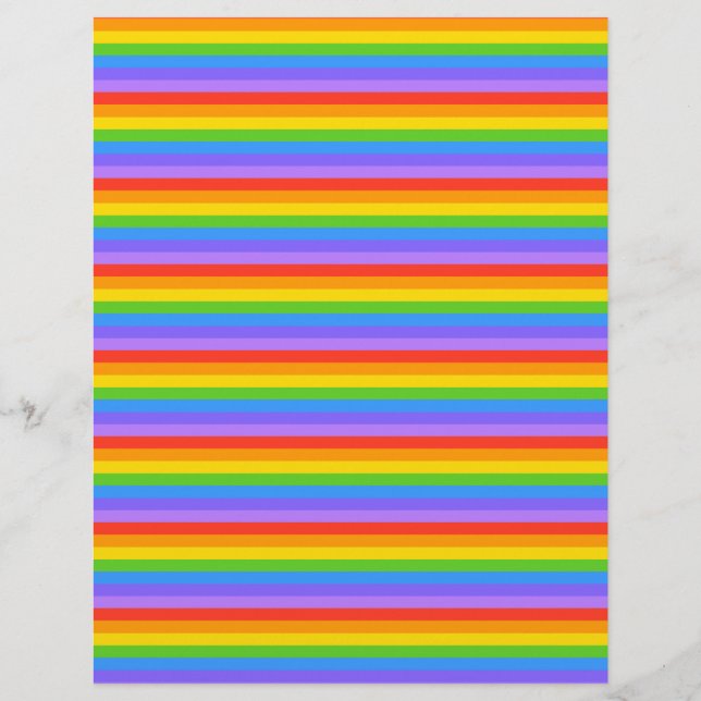 Motif Rainbow Stripes. (Devant)