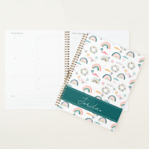 Motif Rainbows & Hearts