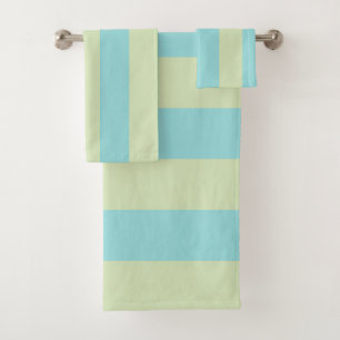 Motif rayé pastel doux - Citron Crème & Bernicle