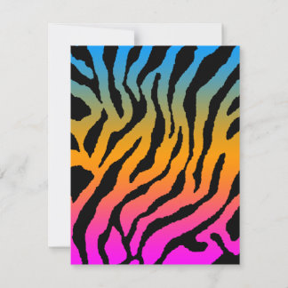 Motif Rayures de Tigre Corey Tiger 80s