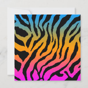 Motif Rayures de Tigre Corey Tiger 80s