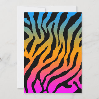 Motif Rayures de Tigre Corey Tiger 80s