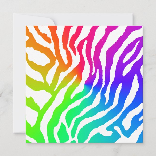 Motif Rayures de Tigre Corey Tiger 80s (Devant)