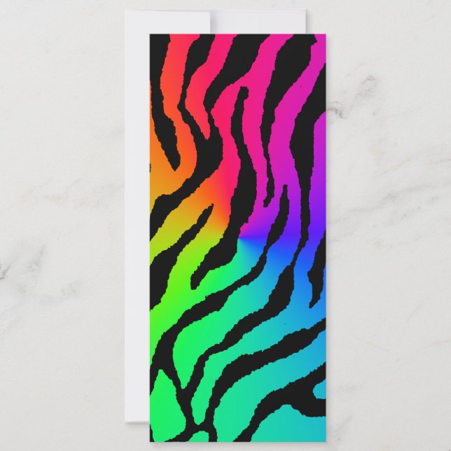 Motif Rayures de Tigre Corey Tiger 80s (Devant)