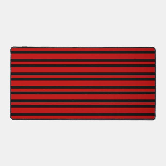 Motif Rayures Rouges et Noires (Recto)