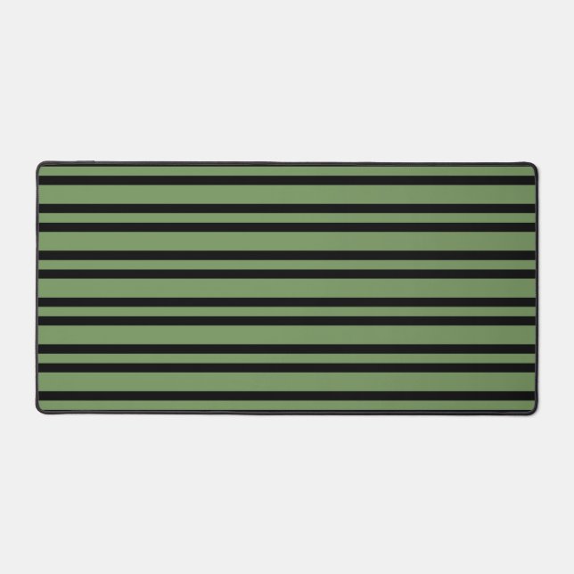 Motif rayures vert noir (Recto)