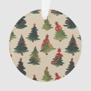 Motif récurrent de l'arbre de Noël