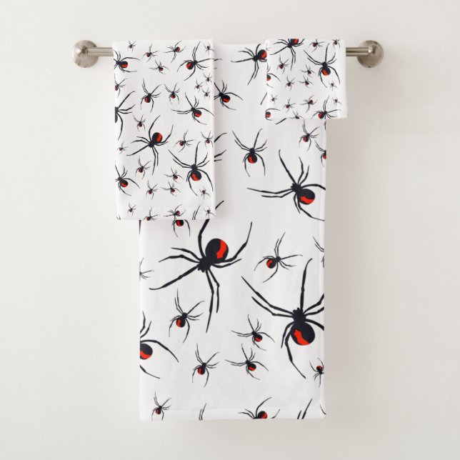 Motif Red & Black Spider (En situation)