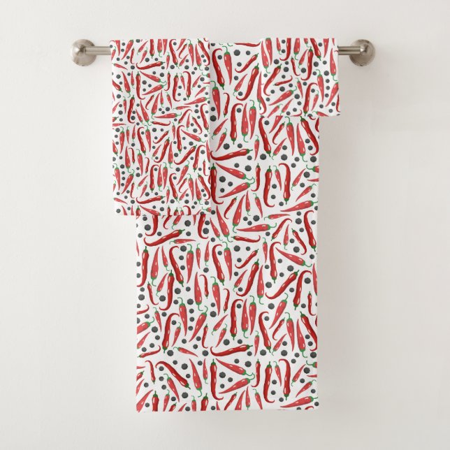 Motif Red Chili Peppers (En situation)