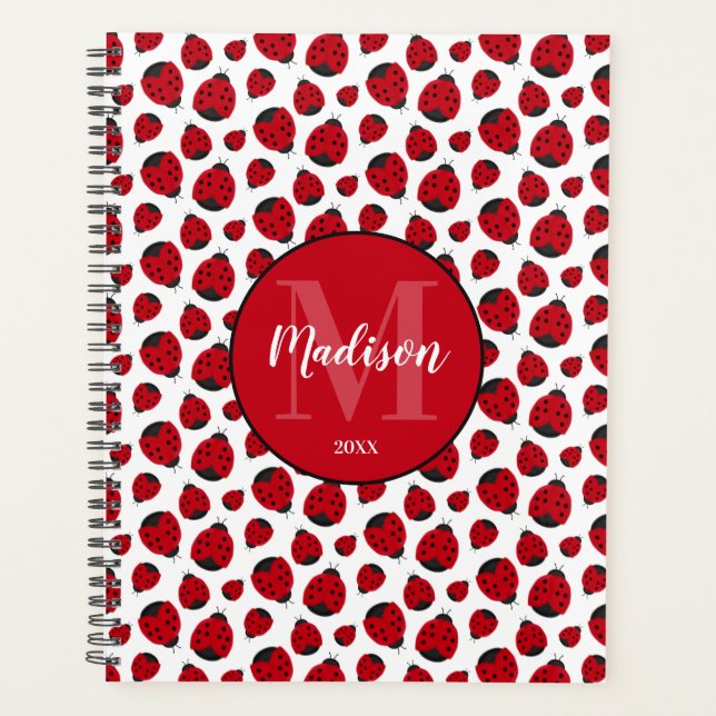 Motif Red Ladybug personnalisé (Devant)