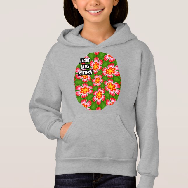 Motif Red Lilies (Devant)
