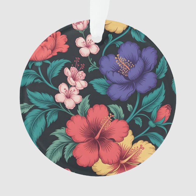 Motif répétitif de fleurs sauvages (devant)