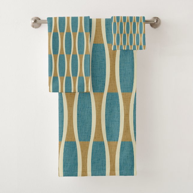 Motif rétro Mid-Century Moderne (En situation)