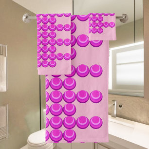 Motif rétro rose dans un style branché