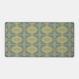 Motif Rétro Vintage Verdâtre