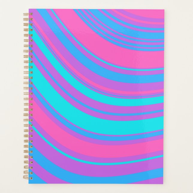 Motif rétro Wavy (Devant)