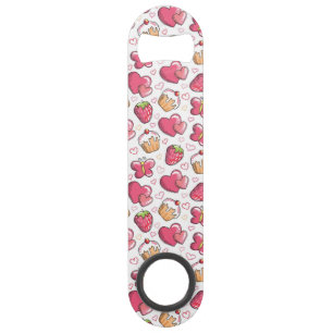 motif romantique de nourriture