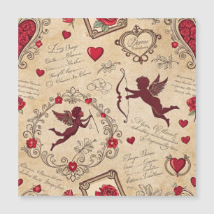 Motif romantique de vintage Cupid (2)